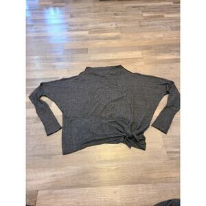 P+S Long sleeve Piko boat scoop sweater loose fit medium